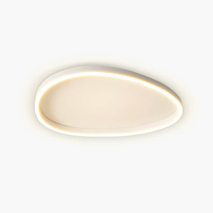 HALOYA Modern Flush Mount Ceiling Light Fixture | Dimmable LED | Minimalist Design - Styyler