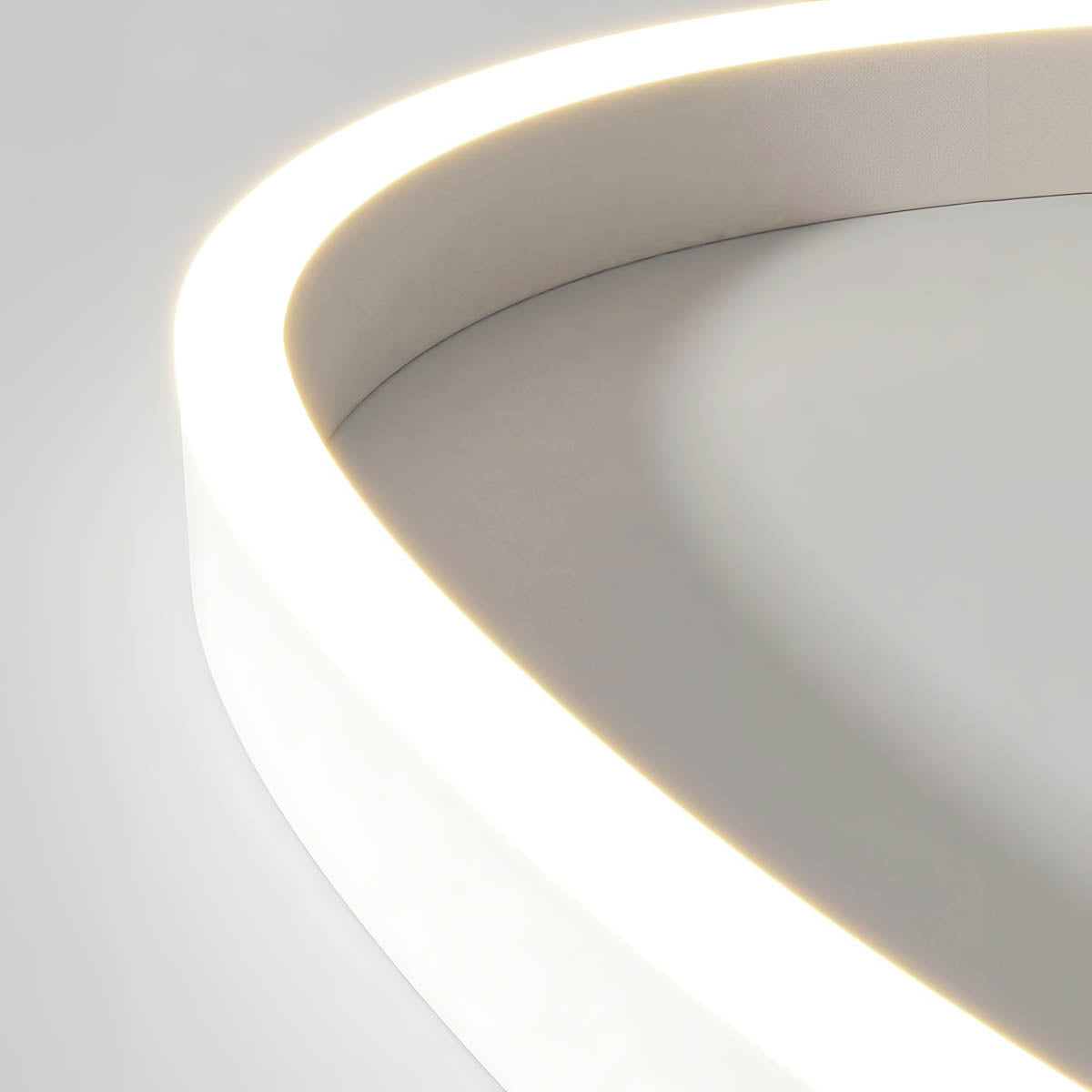 HALOYA Modern Flush Mount Ceiling Light Fixture | Dimmable LED | Minimalist Design - Styyler