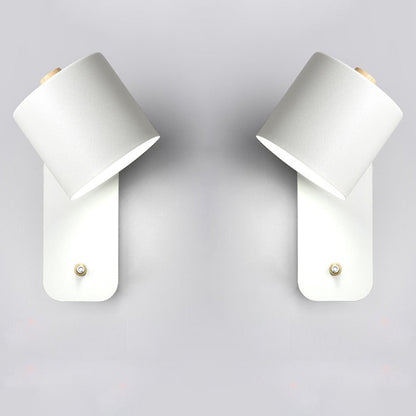 Modern LED Wall Lamp Sconce with Integrated Switch, Metal Design for Indoor Wall Lighting 3
