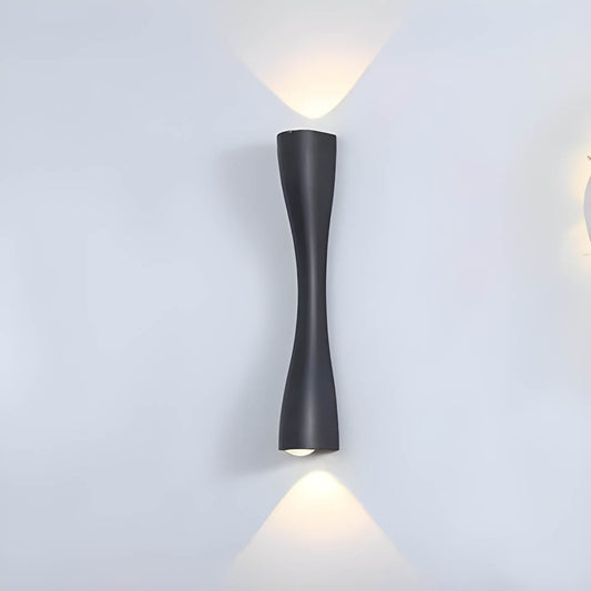 AURA - Minimalist Up Down LED Wall Lamp for Indoors and Outdoors - Styyler