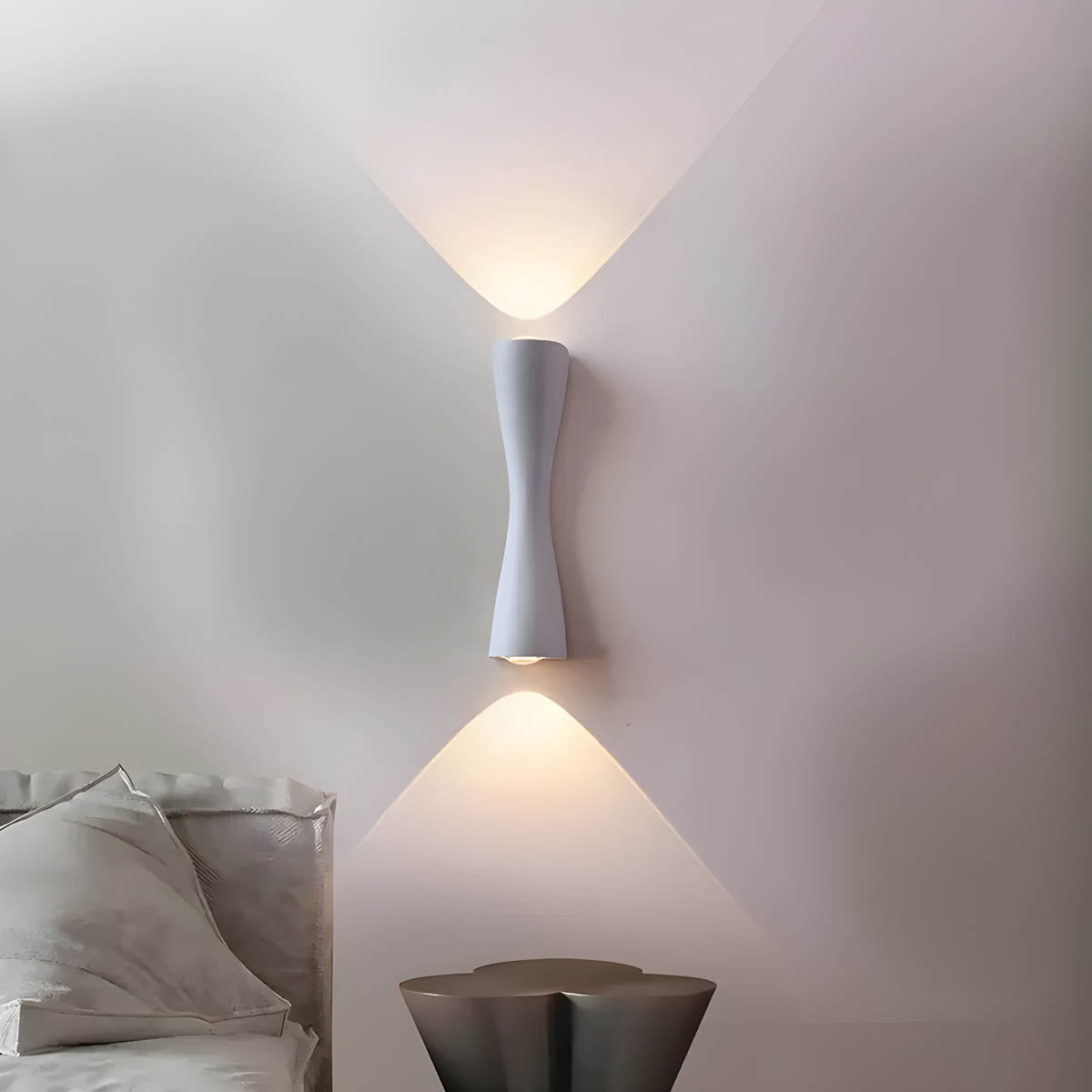 AURA - Minimalist Up Down LED Wall Lamp for Indoors and Outdoors - Styyler