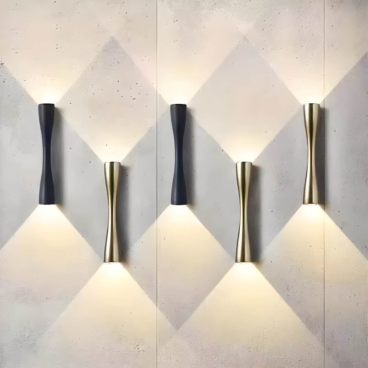 AURA - Minimalist Up Down LED Wall Lamp for Indoors and Outdoors - Styyler