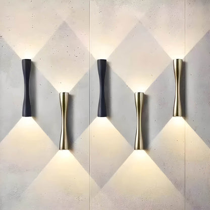AURA - Minimalist Up Down LED Wall Lamp for Indoors and Outdoors - Styyler