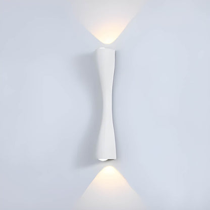 AURA - Minimalist Up Down LED Wall Lamp for Indoors and Outdoors - Styyler