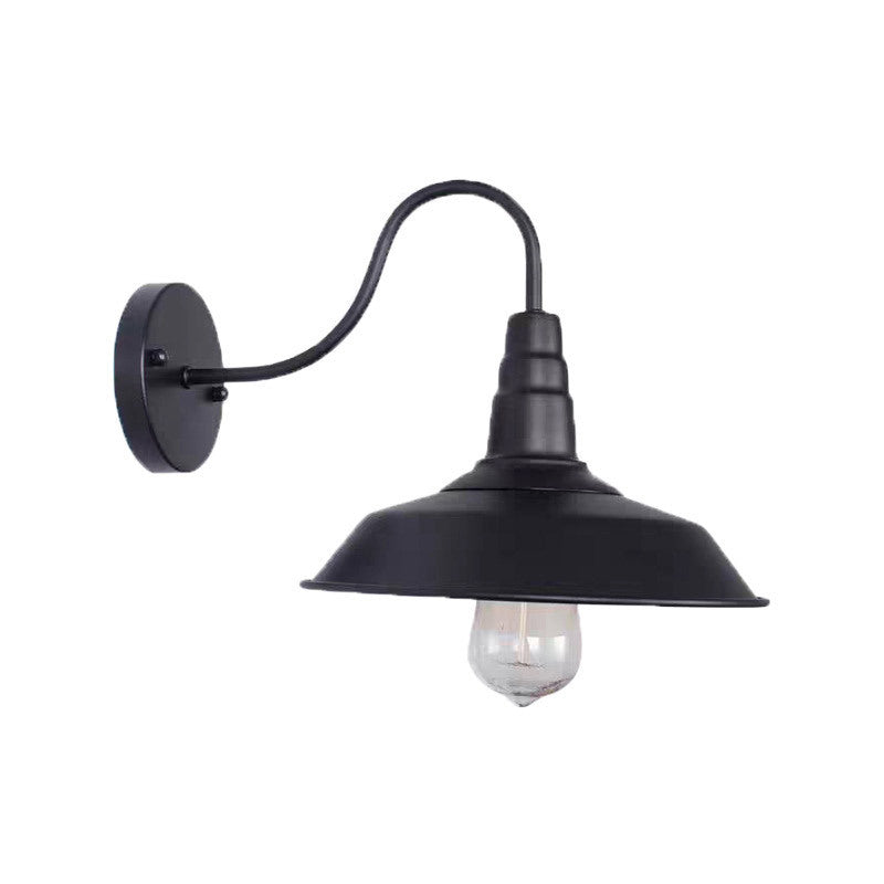 NARO Retro Industrial Style Retro Iron Wall Lamp | Outdoor use for Patios and Gardens