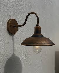NARO Retro Industrial Style Retro Iron Wall Lamp | Outdoor use for Patios and Gardens