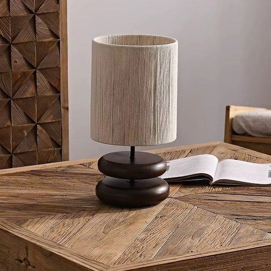 Naturalis | Elegant Minimalist Wood Table Lamp for Modern Living Spaces