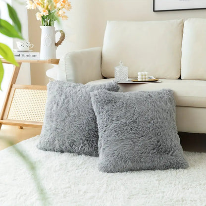 Mysa Faux Fur Cushion Cover – Where Comfort Meets Calm