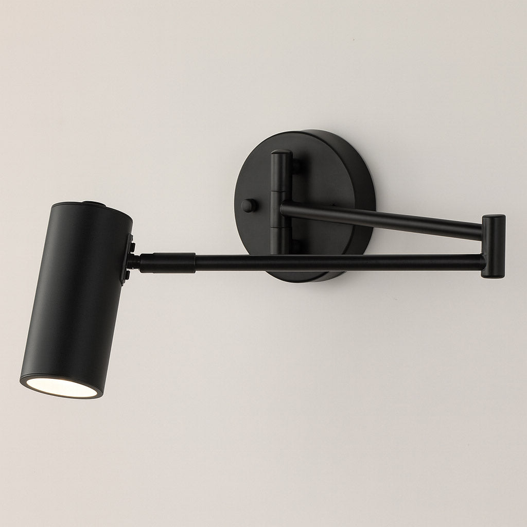 NordFlex Modern Wall Lamp | Minimalist Adjustable Swing Arm Light - Styyler