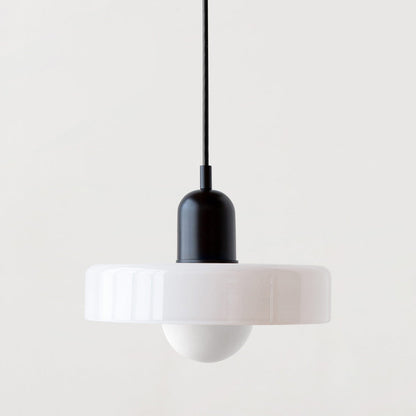 Variant image for Bauhaus Glass Pendant Light – Adjustable Stained Glass Kitchen Hanging Lights for Modern Home Décor-29
