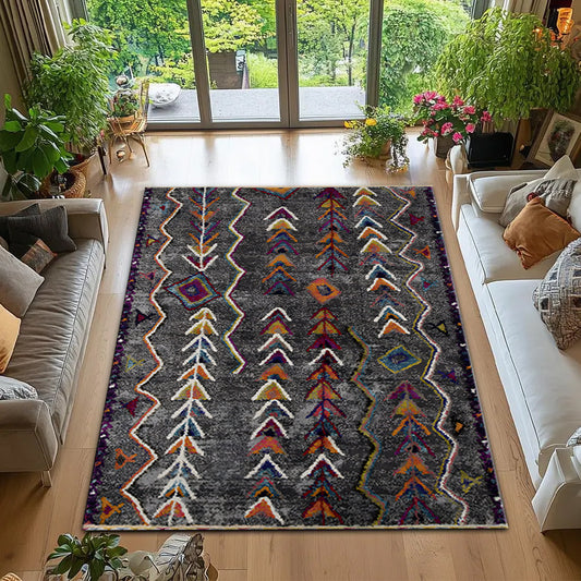 Nyxa Rug | Machine Washable | Non Slip | Kilim-Style