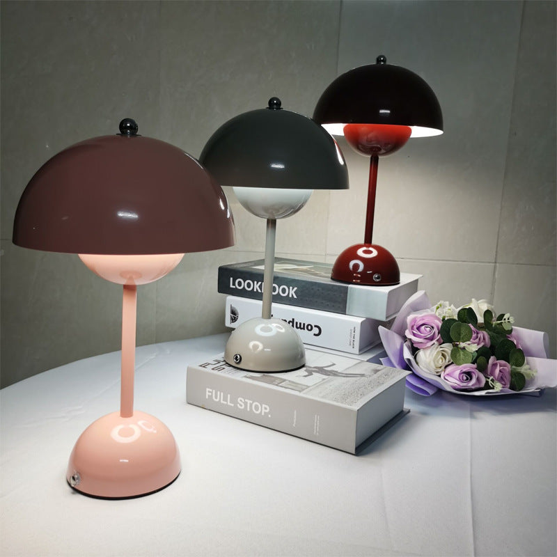 Danish Touch Rechargeable Wireless Mushroom Lamp