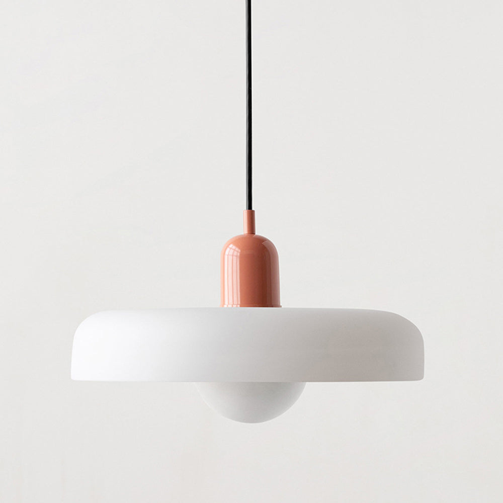 Variant image for Bauhaus Glass Pendant Light – Adjustable Stained Glass Kitchen Hanging Lights for Modern Home Décor-27
