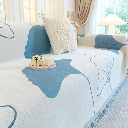 GINGKO Durable Pet-Friendly Chenille Sofa Cover | Machine Washable Sofa Protector - Styyler