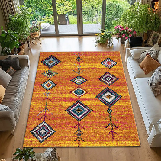 Lucea Rug | Machine Washable | Non Slip | Kilim-Style