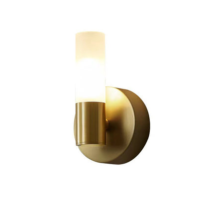 Luno Modern Brass LED Wall Sconce | Warm White 3000K Indoor Luxury Lighting