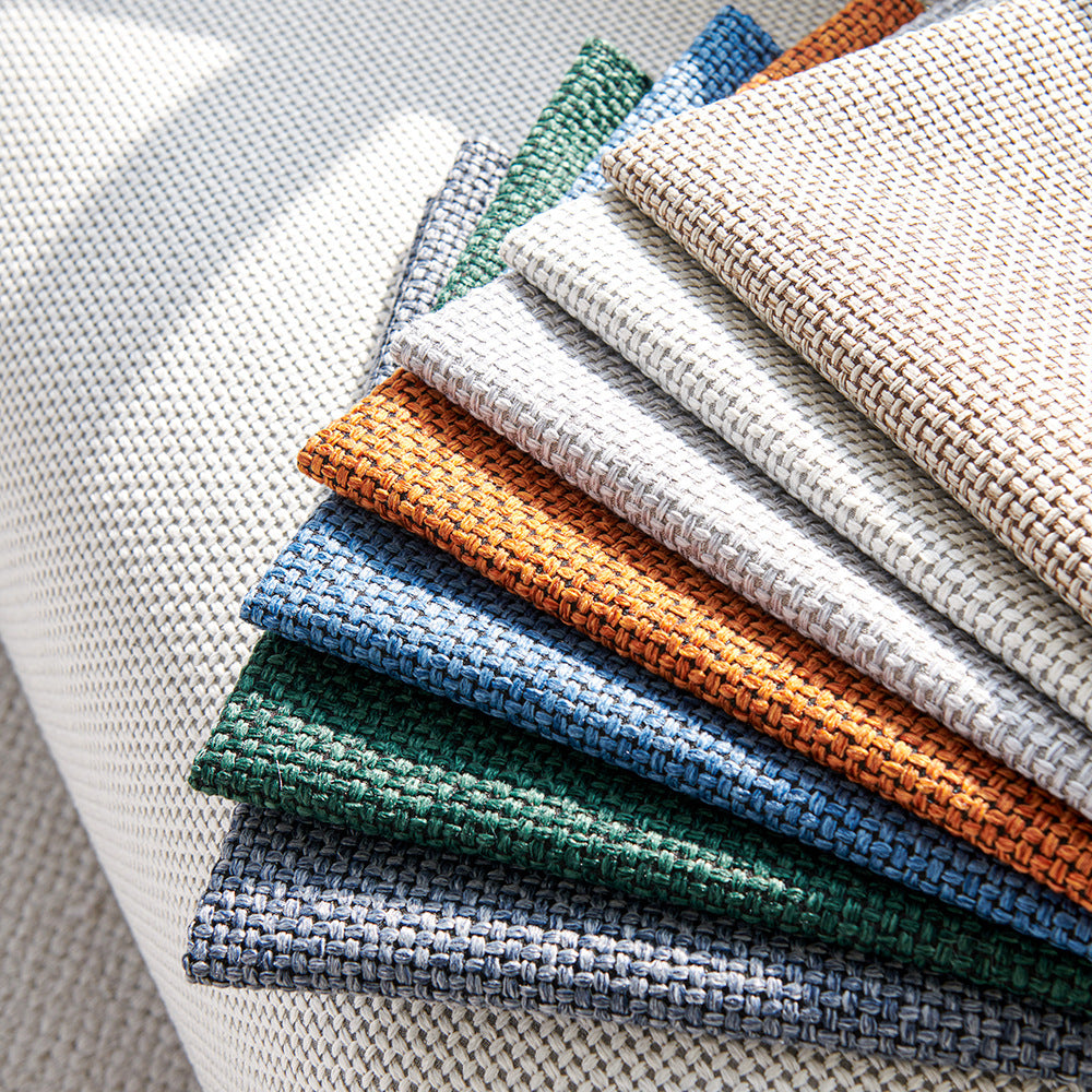 VALLA Linen Sofa Cover | Solid Colour Non-Slip Easy Clean Couch Protector