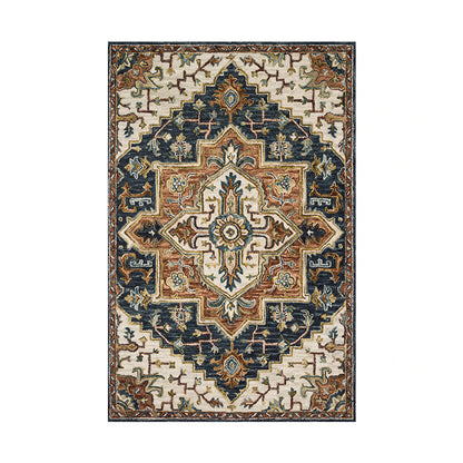 Zareen Persian Style Rug | Low-Pile Machine Washable | Bohemian Decor
