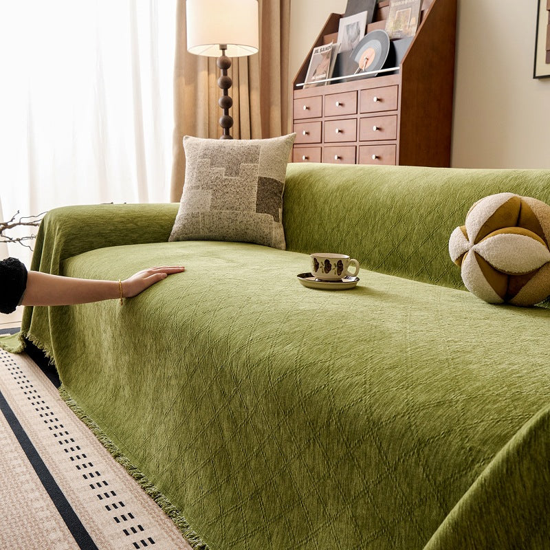 Luntra Sofa Cover | Durable Pet-Friendly Chenille Couch Protector