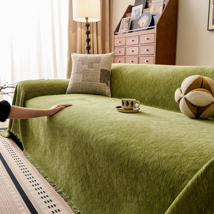 Luntra Sofa Cover | Durable Pet-Friendly Chenille Couch Protector