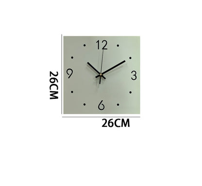 TYME Corner Clock | Double-Sided Modern Wall Clock for Living Room