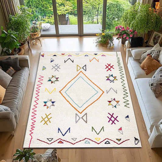 Aluma Rug | Machine Washable | Non Slip | Kilim-Style