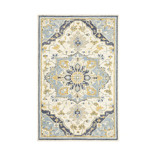 Anahita Persian Style Rug | Low-Pile Machine Washable | Bohemian Decor
