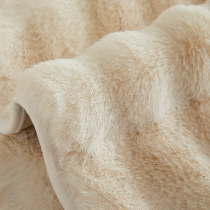 FURRY Warm Plush Feel Thickened Sofa Cover | Pet Friendly and Machine Washable - Styyler