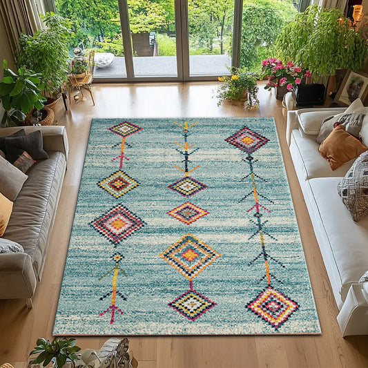 Zarae Rug | Machine Washable | Non Slip | Kilim-Style