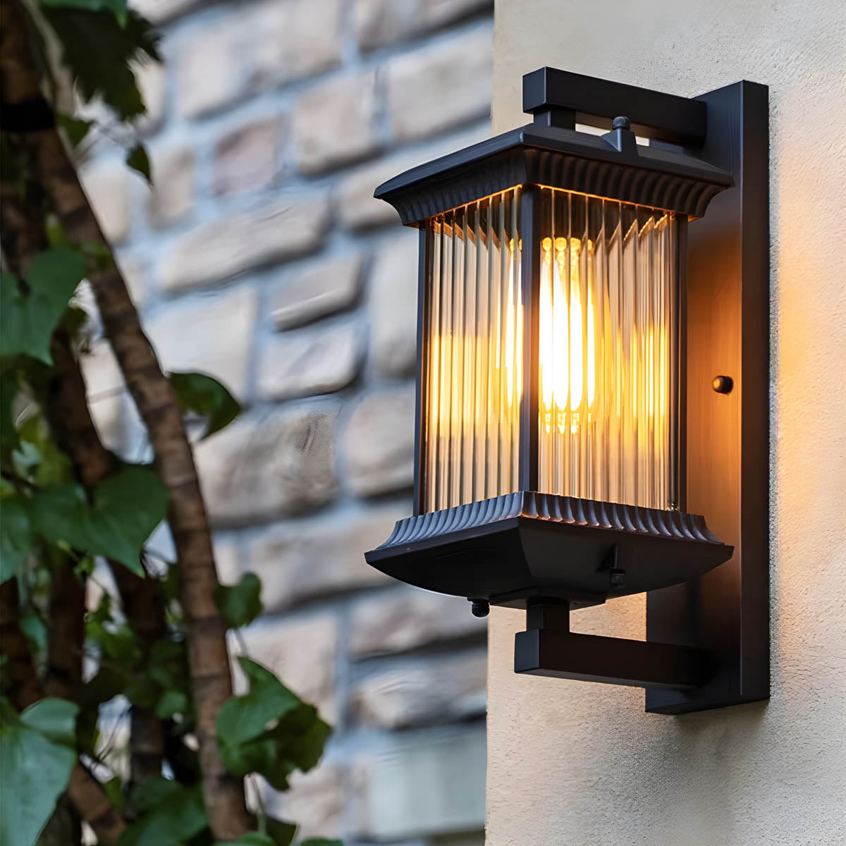SEREN Vintage Style Outdoor Wall Lamp | Waterproof Aluminium Sconce For Patio - Styyler