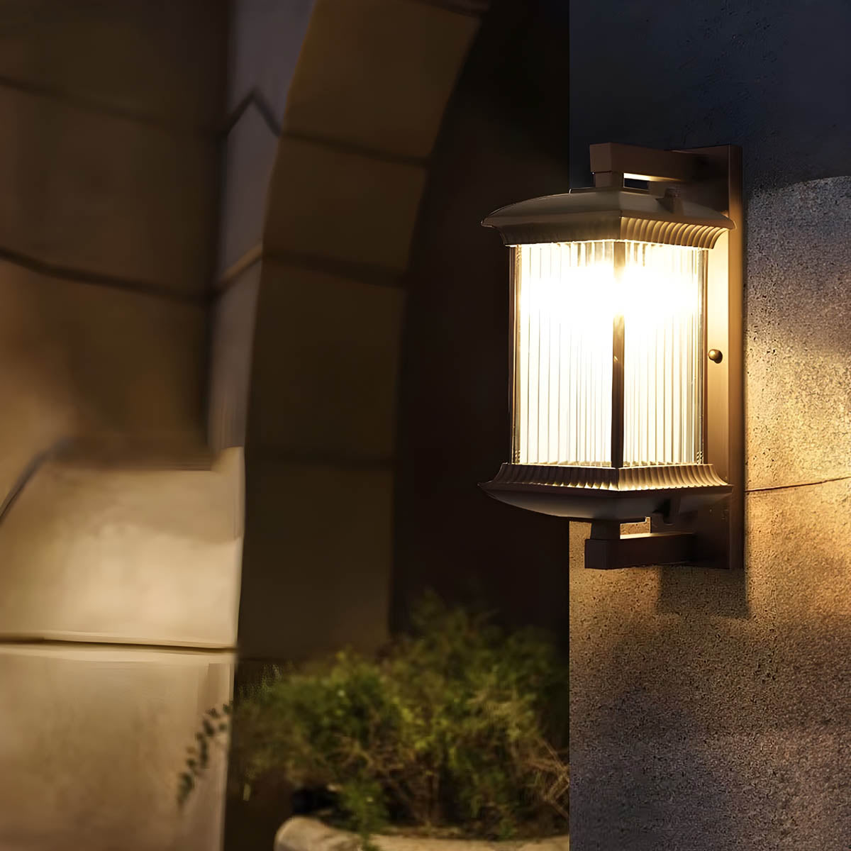 SEREN Vintage Style Outdoor Wall Lamp | Waterproof Aluminium Sconce For Patio - Styyler