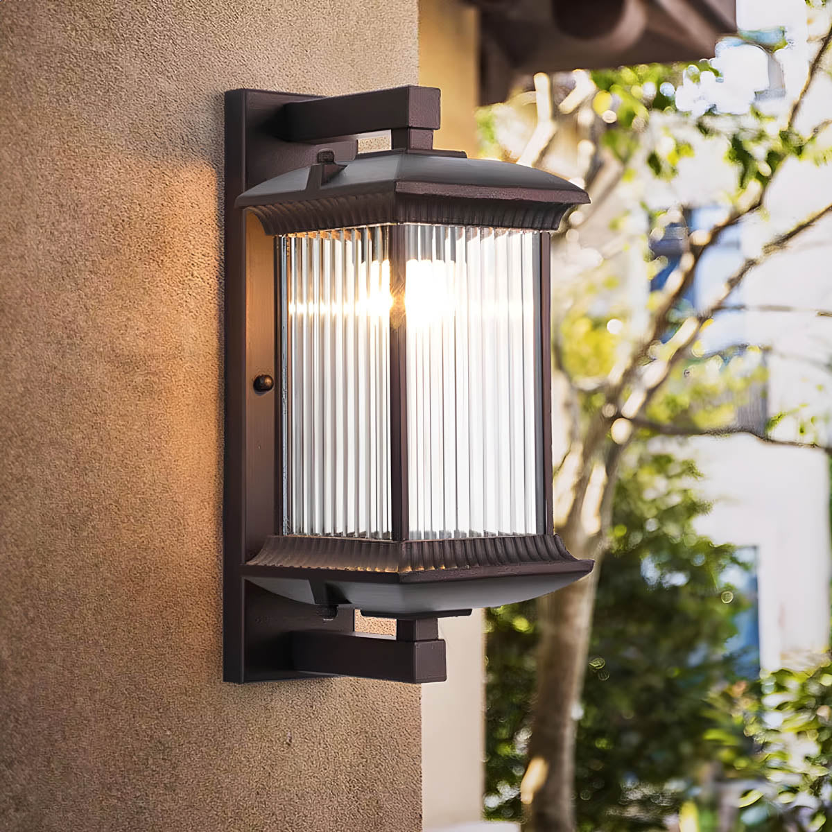 SEREN Vintage Style Outdoor Wall Lamp | Waterproof Aluminium Sconce For Patio - Styyler