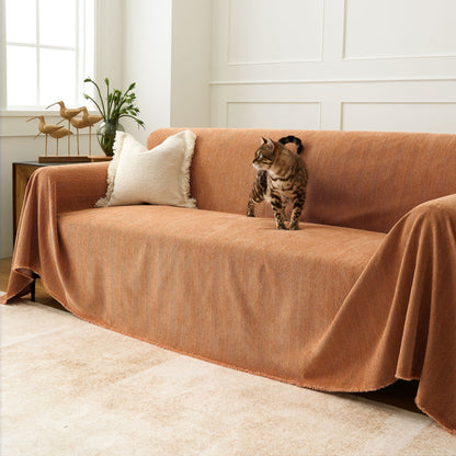 PawWeave Herringbone Sofa Cover | Durable, Stylish & Pet-Friendly Furniture Protector