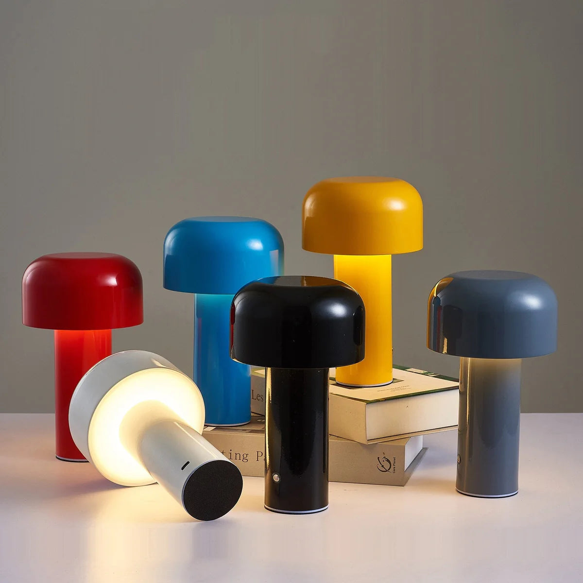 Pop Shroom Rechargeable Cordless Table Lamps