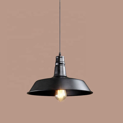 RAUX Retro Industrial Hanging Light | Minimalist Metal Pendant Lamp