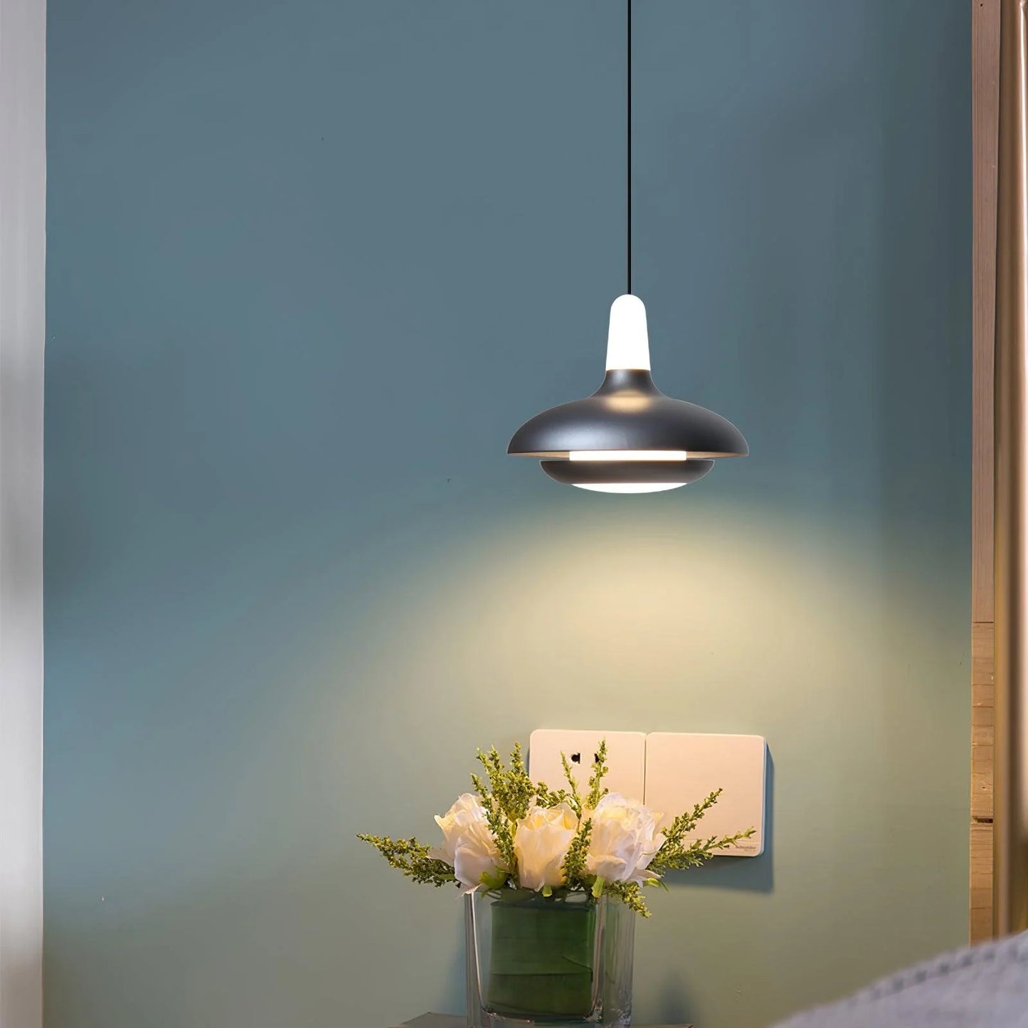 REVA Modern Adjustable Pendant Light | Hanging Droplight for Modern Spaces