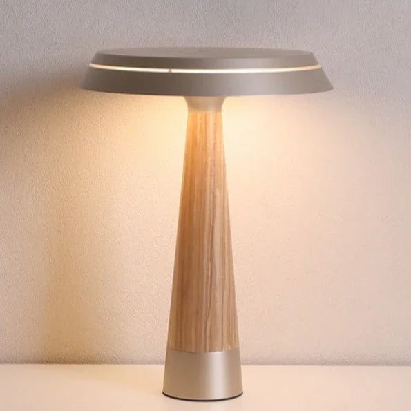 RainaWood | Modern Elegant Solid Wood Touch Table Lamp for Bedroom 6