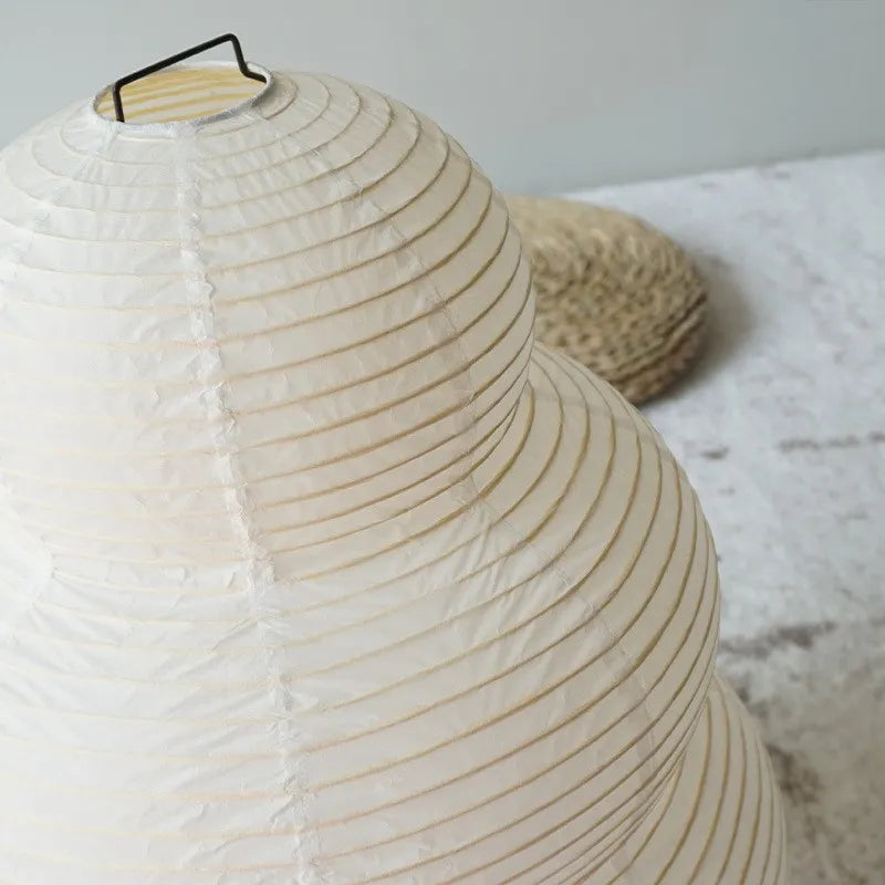 Ridgelite Floor Lamp | Art Rice Paper Japandi Minimalist Lighting