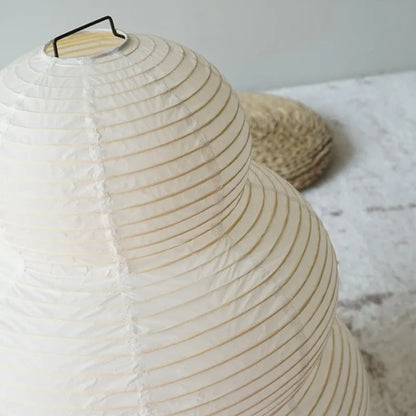 Ridgelite Floor Lamp | Art Rice Paper Japandi Minimalist Lighting