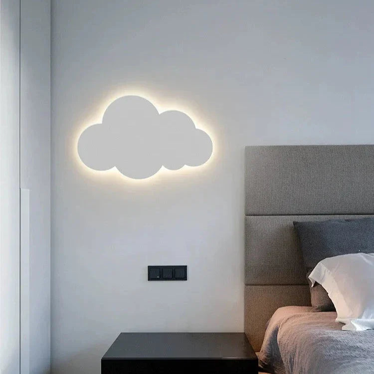 LED Cloud Wall Lamp - Soft Cloud Design with Gentle LED Lighting for Indoor Wall Lights Decor-3