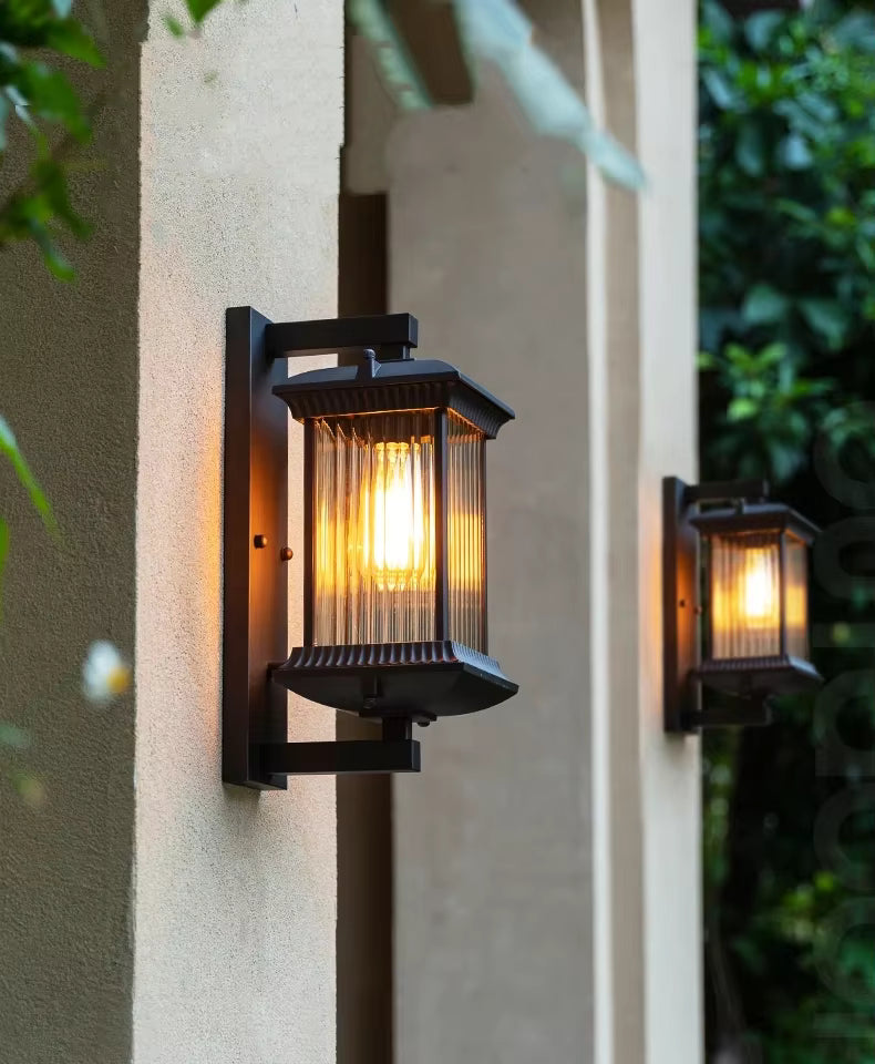 SEREN Vintage Style Outdoor Wall Lamp | Waterproof Aluminium Sconce For Patio - Styyler