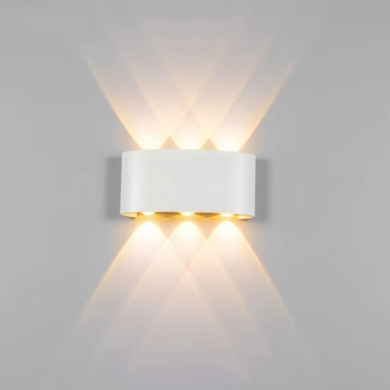 Luxa Minimalist Outdoor Wall Light | Rectangular Weather Proof Design