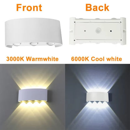 Luxa Minimalist Outdoor Wall Light | Rectangular Weather Proof Design