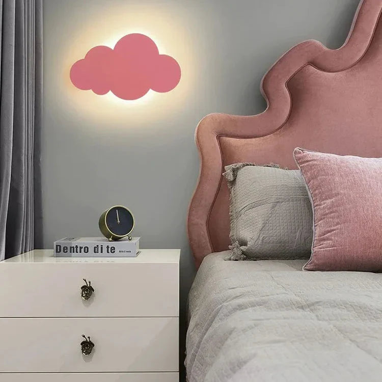 LED Cloud Wall Lamp - Soft Cloud Design with Gentle LED Lighting for Indoor Wall Lights Decor-5