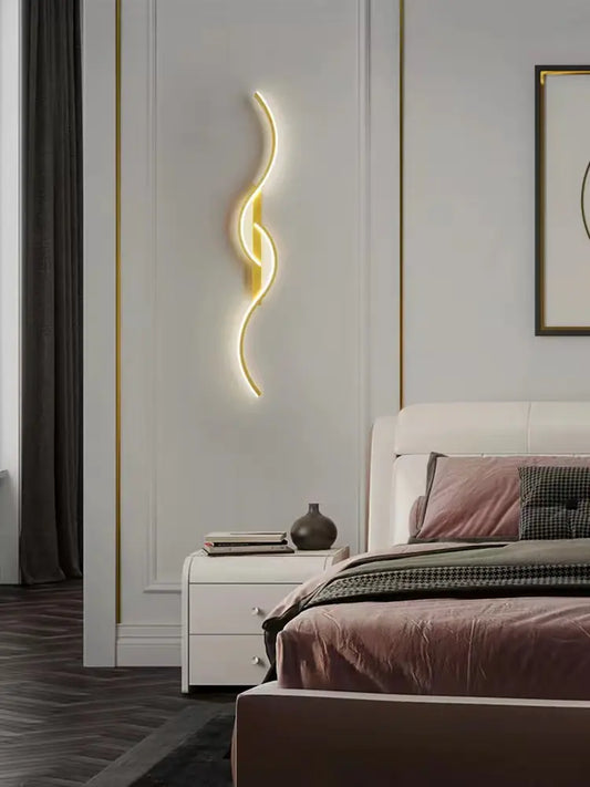 SLIVA Modern Minimalist Long Wall Lamp – Perfect for Bedroom & Living Room