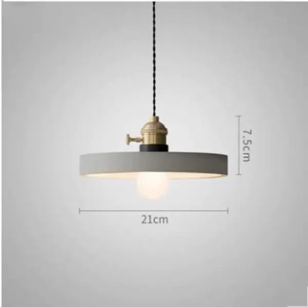 Betona Vintage Style Cemented Pendant Light