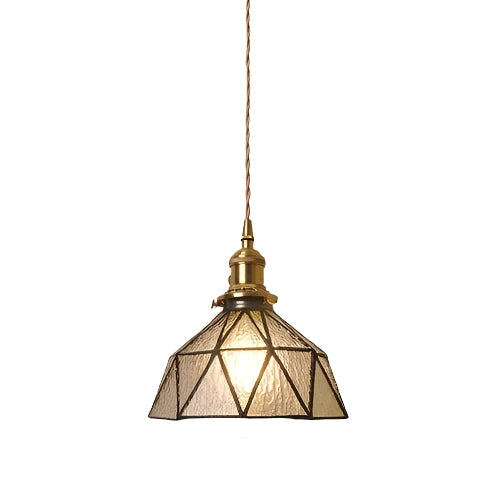 Vintage-Inspired Pendant Light with Handmade Bubble Glass Shade and Wrought Iron Fixture – Elegant Ceiling Hanging Light 10