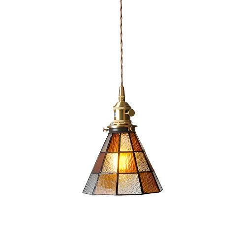 Vintage-Inspired Pendant Light with Handmade Bubble Glass Shade and Wrought Iron Fixture – Elegant Ceiling Hanging Light 14