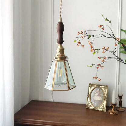 Vintage-Inspired Pendant Light with Handmade Bubble Glass Shade and Wrought Iron Fixture – Elegant Ceiling Hanging Light 6