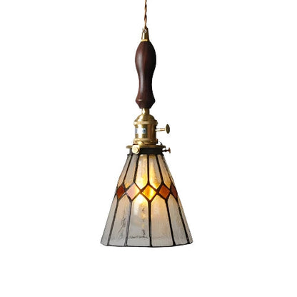 Vintage-Inspired Pendant Light with Handmade Bubble Glass Shade and Wrought Iron Fixture – Elegant Ceiling Hanging Light 9